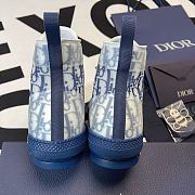 Dior B23 High Top Blue Oblique 3SH118YNT_H565 - 2