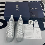 Dior B23 High Grey Oblique 3SH118YNT_H068  - 2