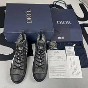 Dior B23 High Top Canvas Oblique Black 3SH118YJP_H960 - 4