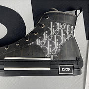 Dior B23 High Top Canvas Oblique Black 3SH118YJP_H960 - 3