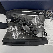 Dior B23 High Top Canvas Oblique Black 3SH118YJP_H960 - 2