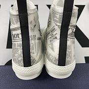 Dior B23 High Top Daniel Arsham Newspaper 3SH118YUO_H069 - 6