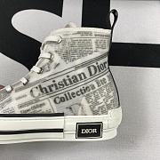 Dior B23 High Top Daniel Arsham Newspaper 3SH118YUO_H069 - 5