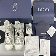 Dior B23 High Top Daniel Arsham Newspaper 3SH118YUO_H069 - 2