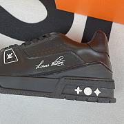 Louis Vuitton LV Trainer Black Wool 1A9AFM - 5