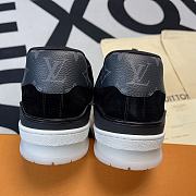 Louis Vuitton Trainer Black Monogram 1A8PUA - 5