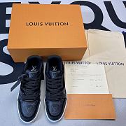 Louis Vuitton Trainer Black Monogram 1A8PUA - 4