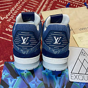 Louis Vuitton Trainer Monogram Denim 1A8MG3 - 5