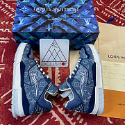 Louis Vuitton Trainer Monogram Denim 1A8MG3 - 3