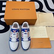 Louis Vuitton Trainer Red White Blue 1A8ZT0 - 2