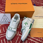 Louis Vuitton Trainer Green Mesh 1A98V1 - 1