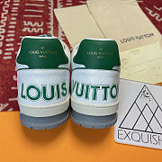 Louis Vuitton Trainer Green Mesh 1A98V1 - 6