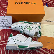 Louis Vuitton Trainer Green Mesh 1A98V1 - 4