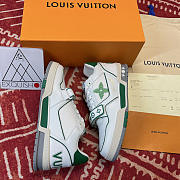 Louis Vuitton Trainer Green Mesh 1A98V1 - 3