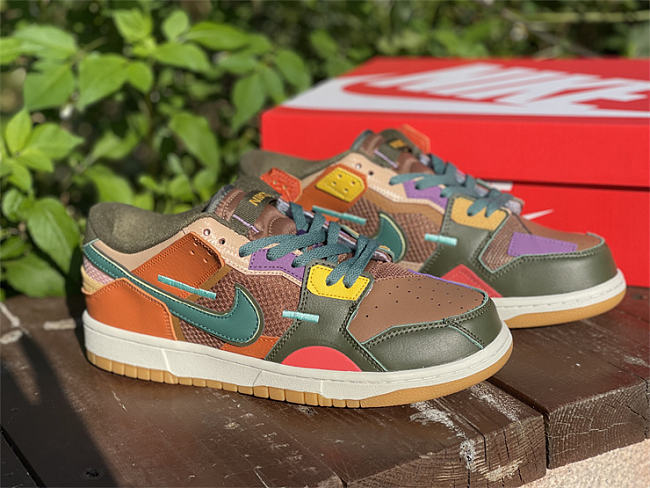 Nike Dunk Low Scrap Archeo Brown DB0500-200 - 1