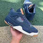 Air Jordan 4 Retro Levi's Denim (Tag with Levi's Logo) AO2571-401 - 1