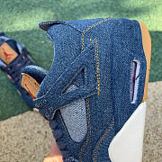 Air Jordan 4 Retro Levi's Denim (Tag with Levi's Logo) AO2571-401 - 2