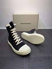 Rick Owens DRKSHDW Phlegethon High Top Black DU21S2800 TNAPH2 911 - 4