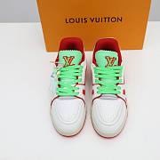 Louis Vuitton Trainer Neon Red MS0241 - 3