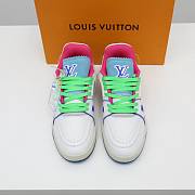 Louis Vuitton Trainer Neon Blue MS0251 - 2