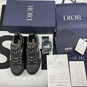 Dior B23 Low Top Canvas Oblique Black 3SN249YJP_H960 - 6