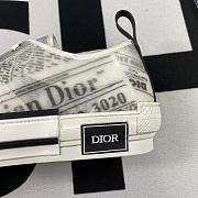 Dior B23 Low Top Daniel Asham Newspaper 3SN249YUO_H069 - 2