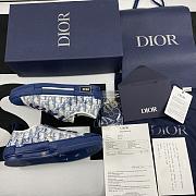 Dior B23 Low Top Blue Oblique 3SN249YNT_H565 - 5