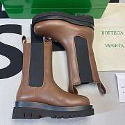 Bottega Veneta Boots BVBT Leather Brown - 4