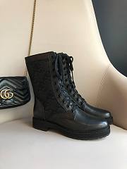 SIGNATURE Black leather biker boots 8T8213AGEJF1OS5 - 1