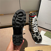 Gucci Wool GG Ankle Boots Black - 6