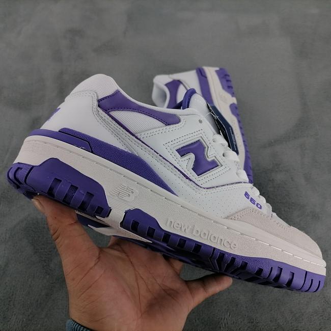 New Balance 550 White Purple BB550WR1  - 1