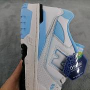 New Balance 550 UNC White University Blue - 3