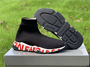 Balenciaga Graffiti Speed Red Sole 605972W05GE1095 - 3