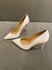 Christian Louboutin KATE 100 WHITE Leather 3190048W222 - 5