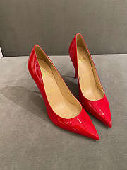 Christian Louboutin KATE 100 RED Leather 3191411R251 - 5