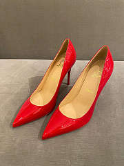 Christian Louboutin KATE 100 RED Leather 3191411R251 - 4