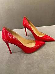 Christian Louboutin KATE 100 RED Leather 3191411R251 - 3