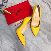 Christian Louboutin SO KATE 120 CITRONNADE PATENT 3130694Y214 - 1