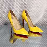 Christian Louboutin SO KATE 120 CITRONNADE PATENT 3130694Y214 - 3