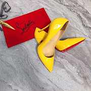 Christian Louboutin SO KATE 120 CITRONNADE PATENT 3130694Y214 - 5