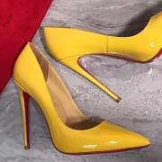 Christian Louboutin SO KATE 120 CITRONNADE PATENT 3130694Y214 - 4