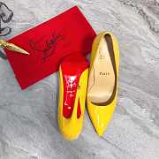 Christian Louboutin SO KATE 120 CITRONNADE PATENT 3130694Y214 - 6