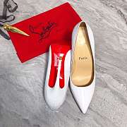 Christian Louboutin SO KATE 120 WHITE PATENT - 3