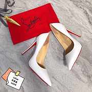 Christian Louboutin SO KATE 120 WHITE PATENT - 2