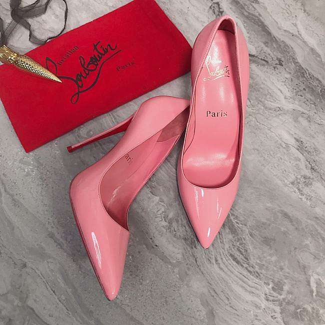 Christian Louboutin SO KATE 120 PINK PATENT - 1