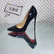 Christian Louboutin SO KATE 120 BLACK PATENT 3130694BK01 - 3