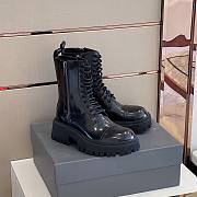 Balenciaga Tractor 20mm Zip Up Boot Black 615679WA8E91000 - 1