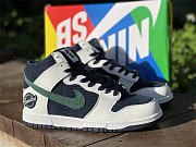 Nike Dunk High Sports Specialties White Navy  DH0953-400 - 1