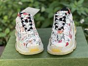 Gucci x Balenciaga The Hacker Project Triple S Flora Print 677195UL110 8461 - 2