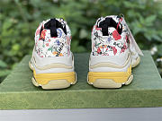 Gucci x Balenciaga The Hacker Project Triple S Flora Print 677195UL110 8461 - 3